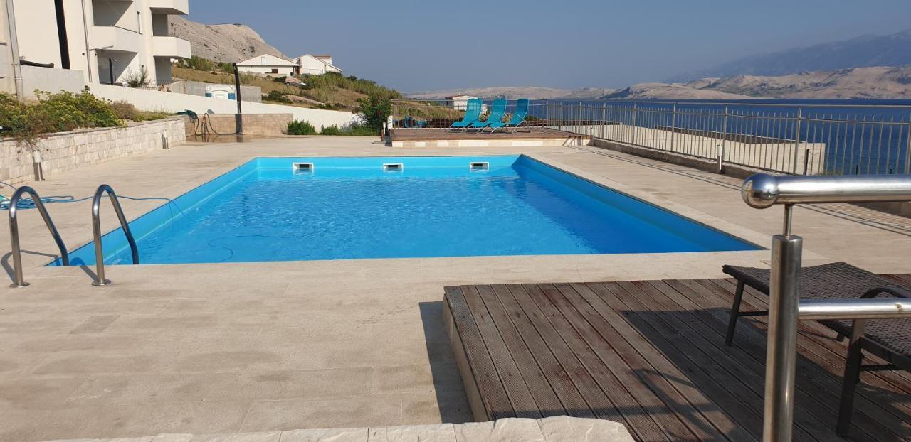 Apartma Pag Blue Ocean 2 With Sea View Apartma