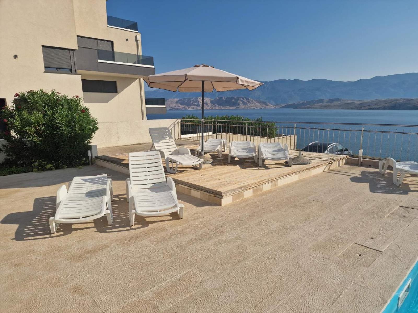 Apartma Pag Blue Ocean 2 With Sea View Apartma *